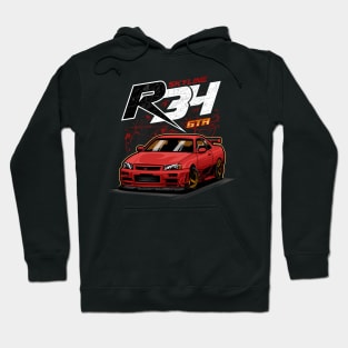 Skyline R34 GTR Racing Hoodie